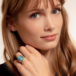 ANILLO THOMAS SABO TURQUESA