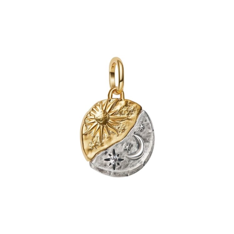 CHARM MEDALLÓN SOL Y LUNA