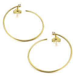 AROS DE ORO Y BRILLANTES 0,022 KL