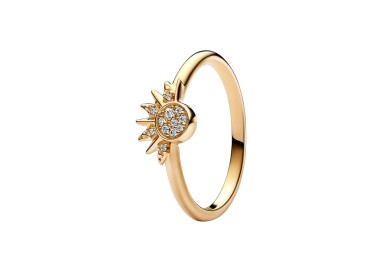 ANILLO SOL BRILLANTE CELESTIAL