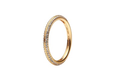 ANILLO PANDORA EN PAVÉ BAÑO ORO