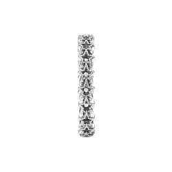 ANILLO BANDA DE ESTRELLAS ASIMÉTRICAS