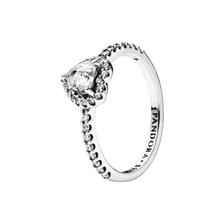ANILLO CORAZÓN EN RELIEVE