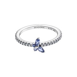 ANILLO MARIPOSA AZUL BRILLANTE