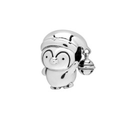 CHARM PANDORA PINGÜINO NAVIDEÑO
