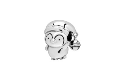 CHARM PANDORA PINGÜINO NAVIDEÑO