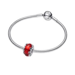 CHARM DE MURANO ROJO PANDORA MOMENTS