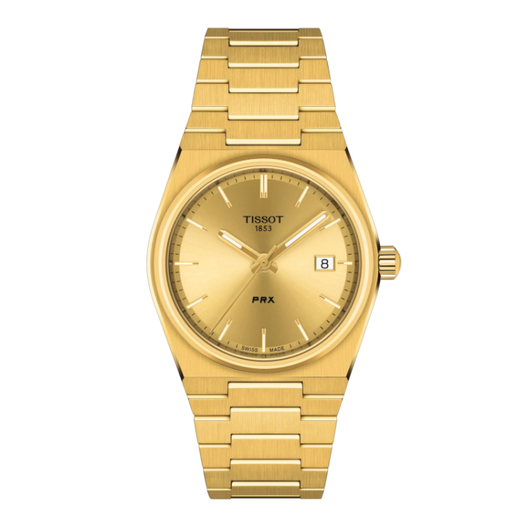 RELOJ TISSOT PRX 35MM DORADO
