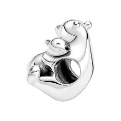 CHARM PANDORA OSOS POLARES ABRAZADOS
