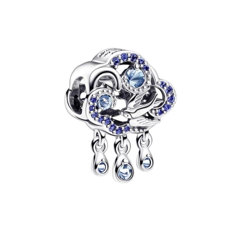 CHARM PANDORA NUBE Y GOLONDRINA
