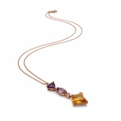 COLGANTE TRILLON PIEDRAS Y BRILLANTES