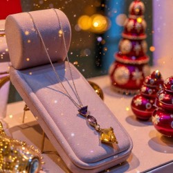 COLGANTE TRILLON PIEDRAS Y BRILLANTES