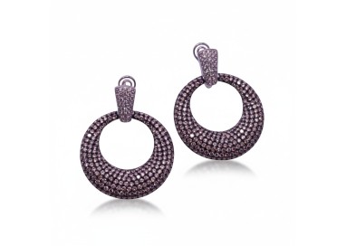 PENDIENTES ORO Y BRILLANTES