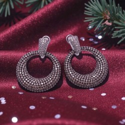 PENDIENTES ORO Y BRILLANTES