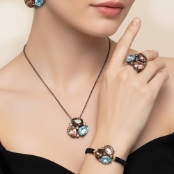 PULSERA MACRAMÉ SAMBA CON CIRCONITAS
