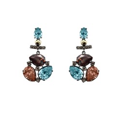PENDIENTES COLGANTES SAMBA CON CIRCONITA