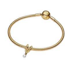 CHARM PANDORA CORAZÓN ENVUELTO