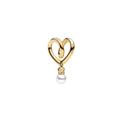 CHARM PANDORA CORAZÓN ENVUELTO