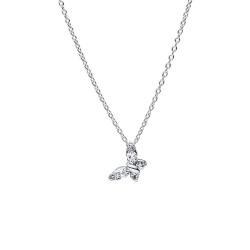 COLLAR MARIPOSA EN PLATA DE PRIMERA LEY