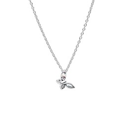 COLLAR MARIPOSA EN PLATA DE PRIMERA LEY