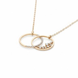GARGANTILLA DE ORO Y BRILLANTES