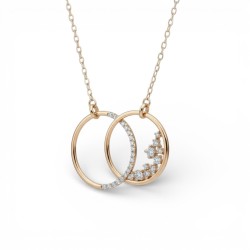 GARGANTILLA DE ORO Y BRILLANTES