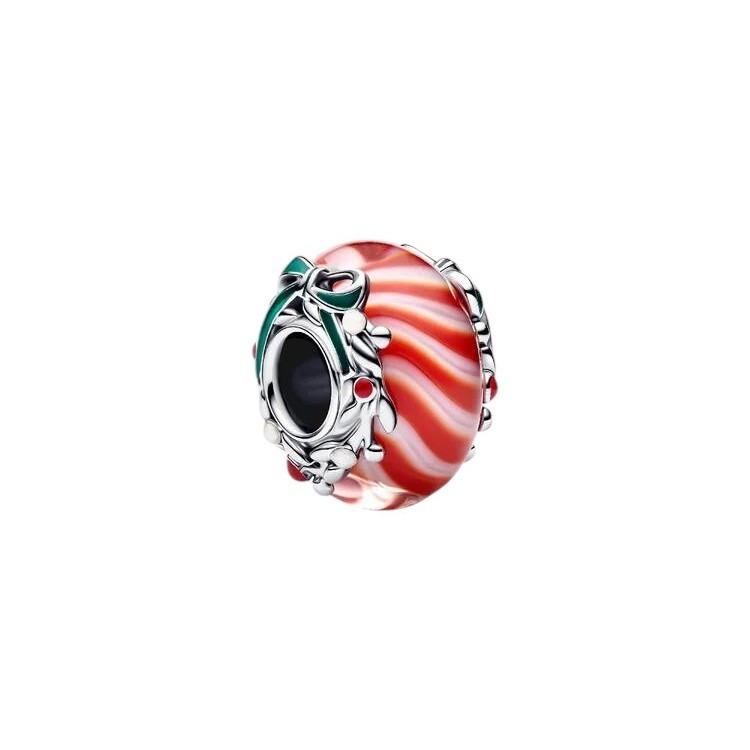 CHARM CRISTAL DE MURANO DE CARAMELO