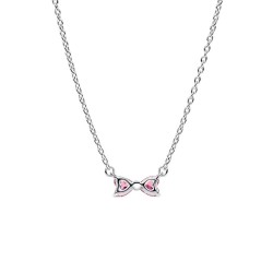 COLLAR LAZO ROSA