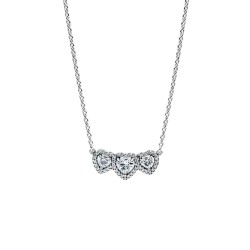 COLLAR DE TRIPLE HALO CORAZÓN