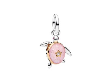 CHARM COLGANTE TORTUGA MARINA ROSA