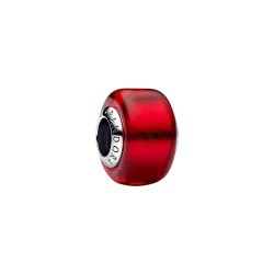 CHARM CRISTAL DE MURANO ROJO