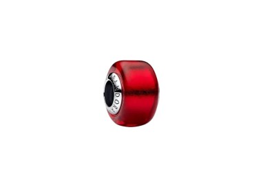 CHARM CRISTAL DE MURANO ROJO