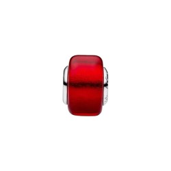 CHARM CRISTAL DE MURANO ROJO