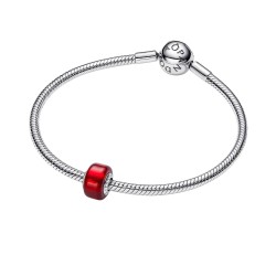 CHARM CRISTAL DE MURANO ROJO