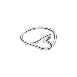 ANILLO CORAZÓN PEQUEÑO FORMA ORGÁNICA