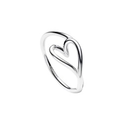 ANILLO CORAZÓN PEQUEÑO FORMA ORGÁNICA