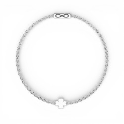 PULSERA INFINITY TRÉBOL