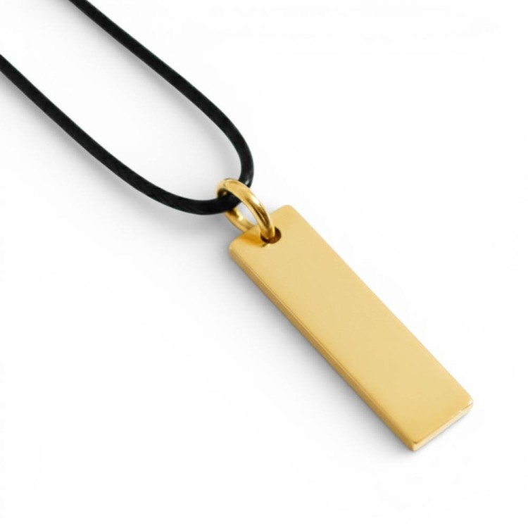 COLLAR PLACA GRABABLE