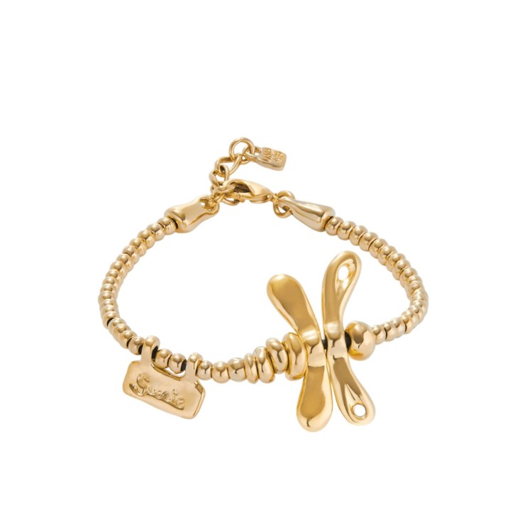 PULSERA LIBÉLULA BAÑADA EN ORO DE 18KL