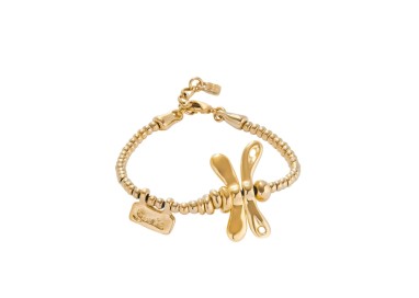 PULSERA LIBÉLULA BAÑADA EN ORO DE 18KL
