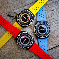 TISSOT SPORT GOMA AMARILLA SIDERAL S 41M