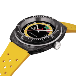 TISSOT SPORT GOMA AMARILLA SIDERAL S 41M
