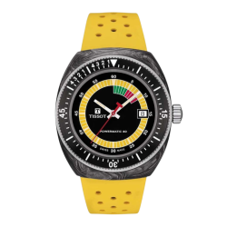 TISSOT SPORT GOMA AMARILLA SIDERAL S 41M
