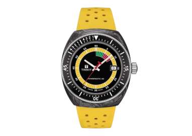 TISSOT SPORT GOMA AMARILLA SIDERAL S 41M
