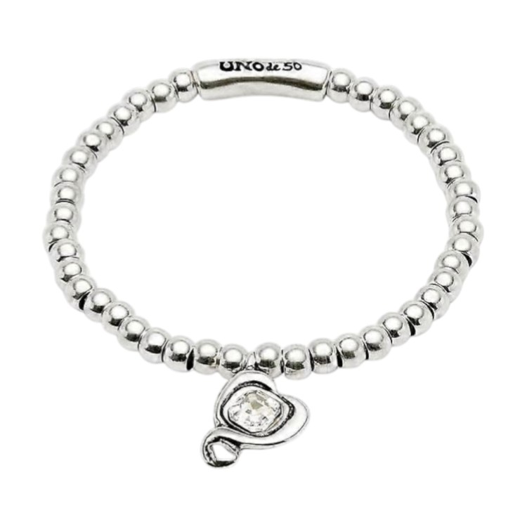 PULSERA CORAZÓN CRISTAL