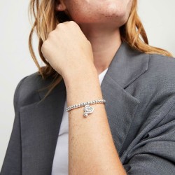 PULSERA CORAZÓN CRISTAL