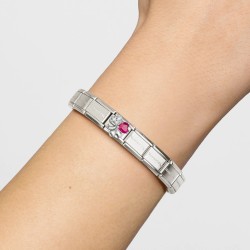 LINK TRÉBOL ROSA CON CIRCONITAS