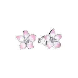 PENDIENTES DE BOTÓN FLOR DE CEREZO