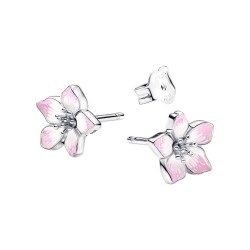 PENDIENTES DE BOTÓN FLOR DE CEREZO