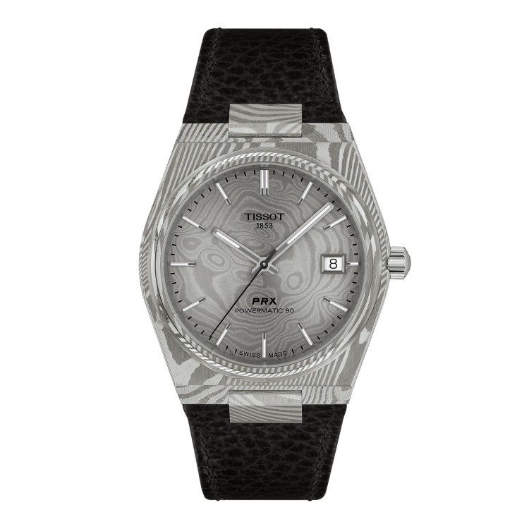 TISSOT PRX ACERO DAMASCO 38MM